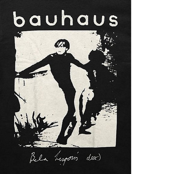 Bauhaus Bauhaus Bela Lugosi's Dead post - punk rock Official T-Shirt 2XL XXL NWT - Picture 3 of 3